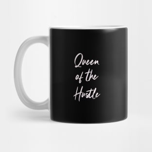 Queen of the Hustle Woman Boss Humor Funny Mug